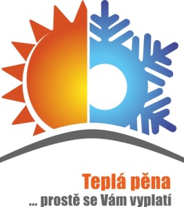 Teplá pěna logo