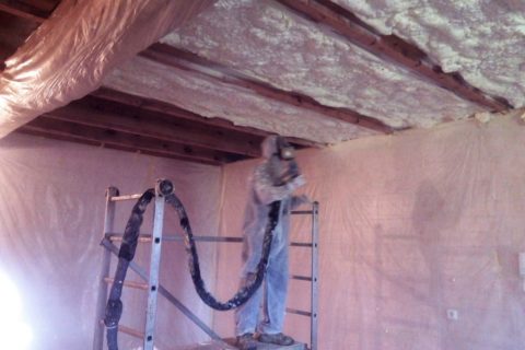 Zateplení stropu – rekonstrukce